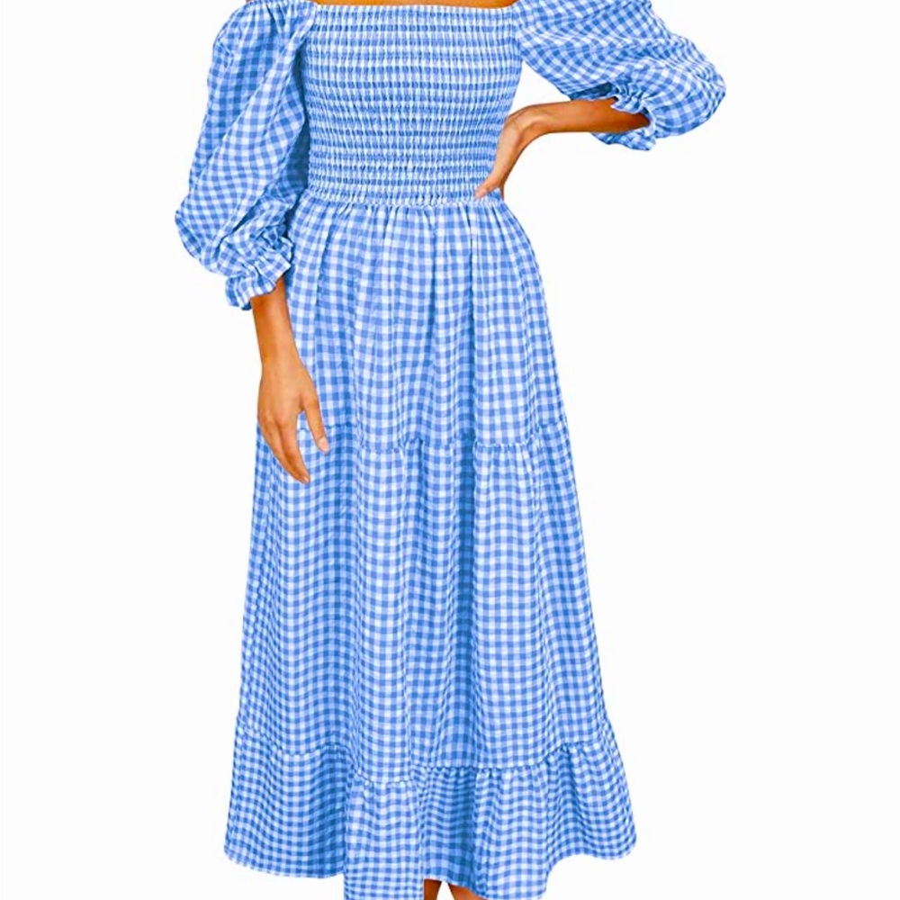 Boho Puff Sleeve Dress